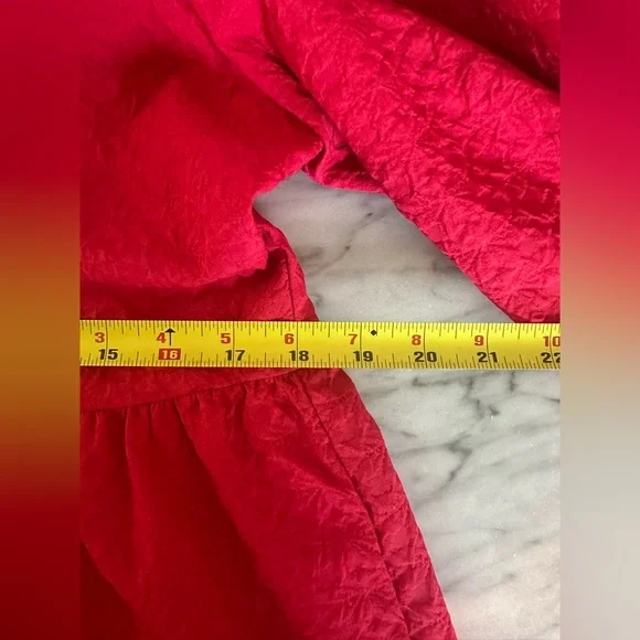 Anthropologie Amadi Esther Mini Red Dress - Picture 13 of 14